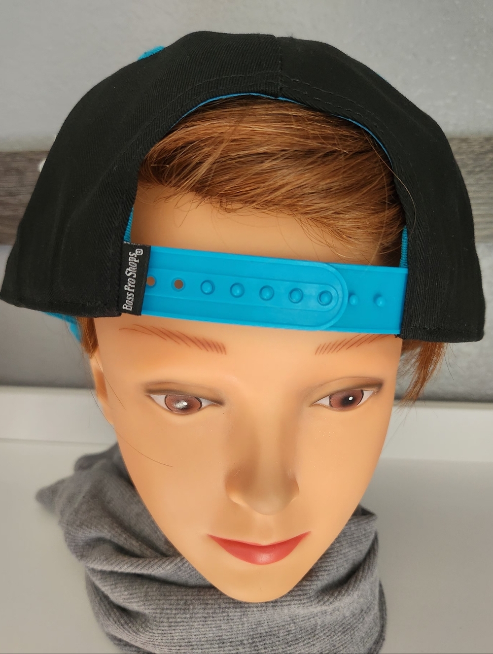 Las Vegas Hat Bass Pro Shop Cap Turquoise And Black - Picture 3 of 5